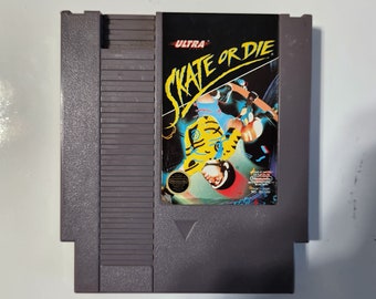 Skate or Die NES 1988 Cartridge Only Cleaned & Tested Authentic