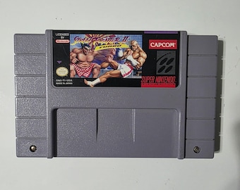 Street Fighter II Turbo SNES 1993 Cartridge Only Cleaned & Tested Authentic