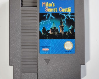 Milon's Secret Castle NES 1988 Cartridge Only Cleaned & Tested Authentic