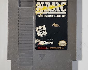 NARC NES 1990 Cartridge Only Cleaned & Tested Authentic