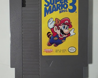 Super Mario Bros. 3 NES 1990 Cartridge Only Cleaned & Tested Authentic