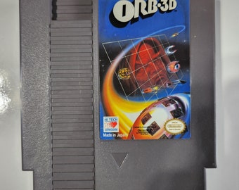 Orb 3d NES 1990 Cartridge Only Cleaned & Tested Authentic