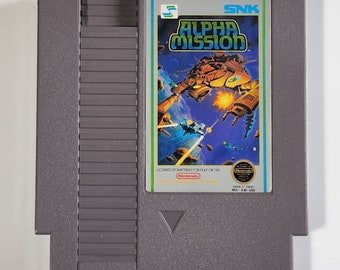Alpha Mission NES 1987 Cartridge Only Cleaned & Tested Authentic