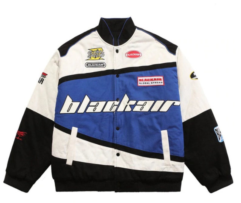 Blackair Nascar F1 Formula 1 Racing Jacket Vintage Harajuku - Etsy