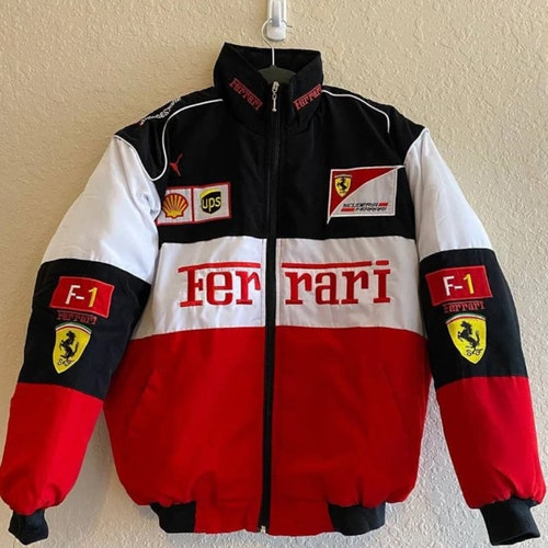 Ferrari Nascar F1 Racing Jacket Vintage Harajuku Racing Jacket | Etsy