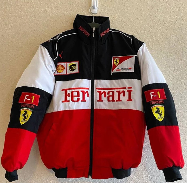 ferrari race jacket