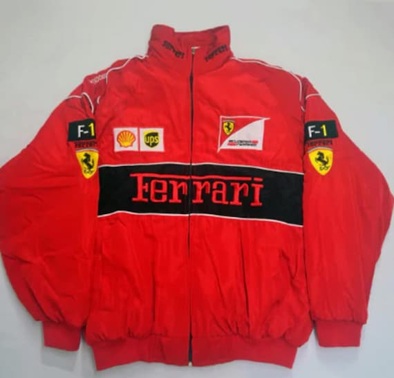 ferrari race jacket