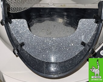 LR Things - Half Guard in Diamond Glitter Acrylic for Litter-Robot 3