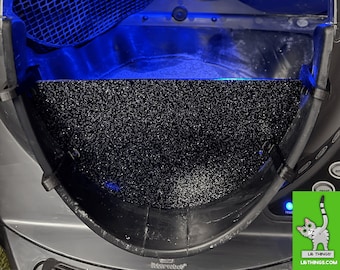 LR Things - Full Guard in Obsidian Black Glitter Acrylic for Litter-Robot 3