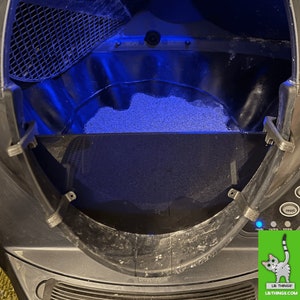 LR Things - Full Guard w kolorze Smoke Acrylic do Litter-Robot 3