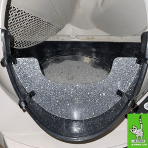 LR Things - Half Guard w kolorze Diamond Glitter Acrylic do Litter-Robot 3