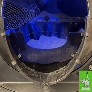 LR Things - Half Guard w kolorze Smoke Acrylic do Litter-Robot 3