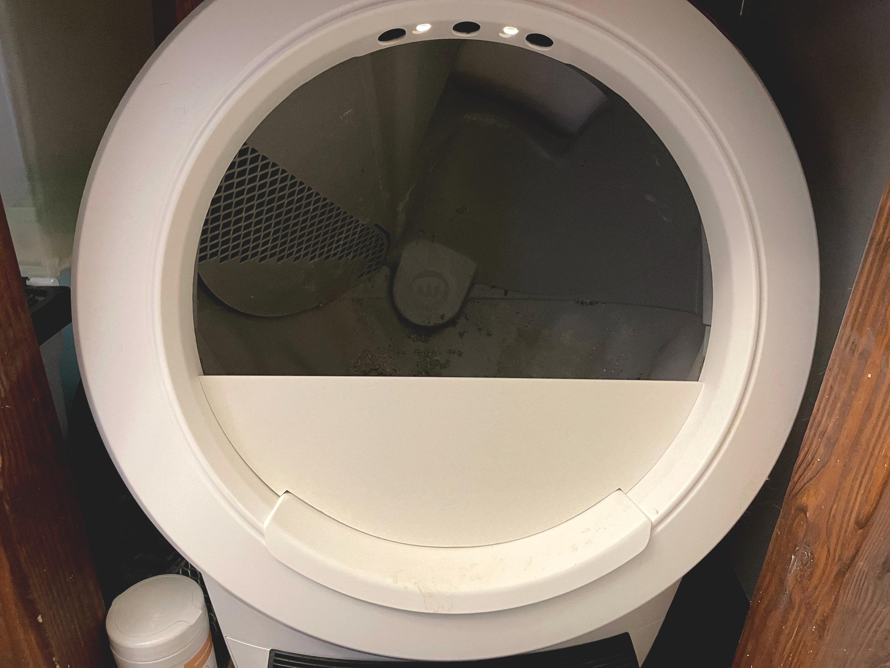 LR Things - FULL Guard for Litter-Robot 4 in White Glossy/Matte Acrylic - mini fence REQUIRED