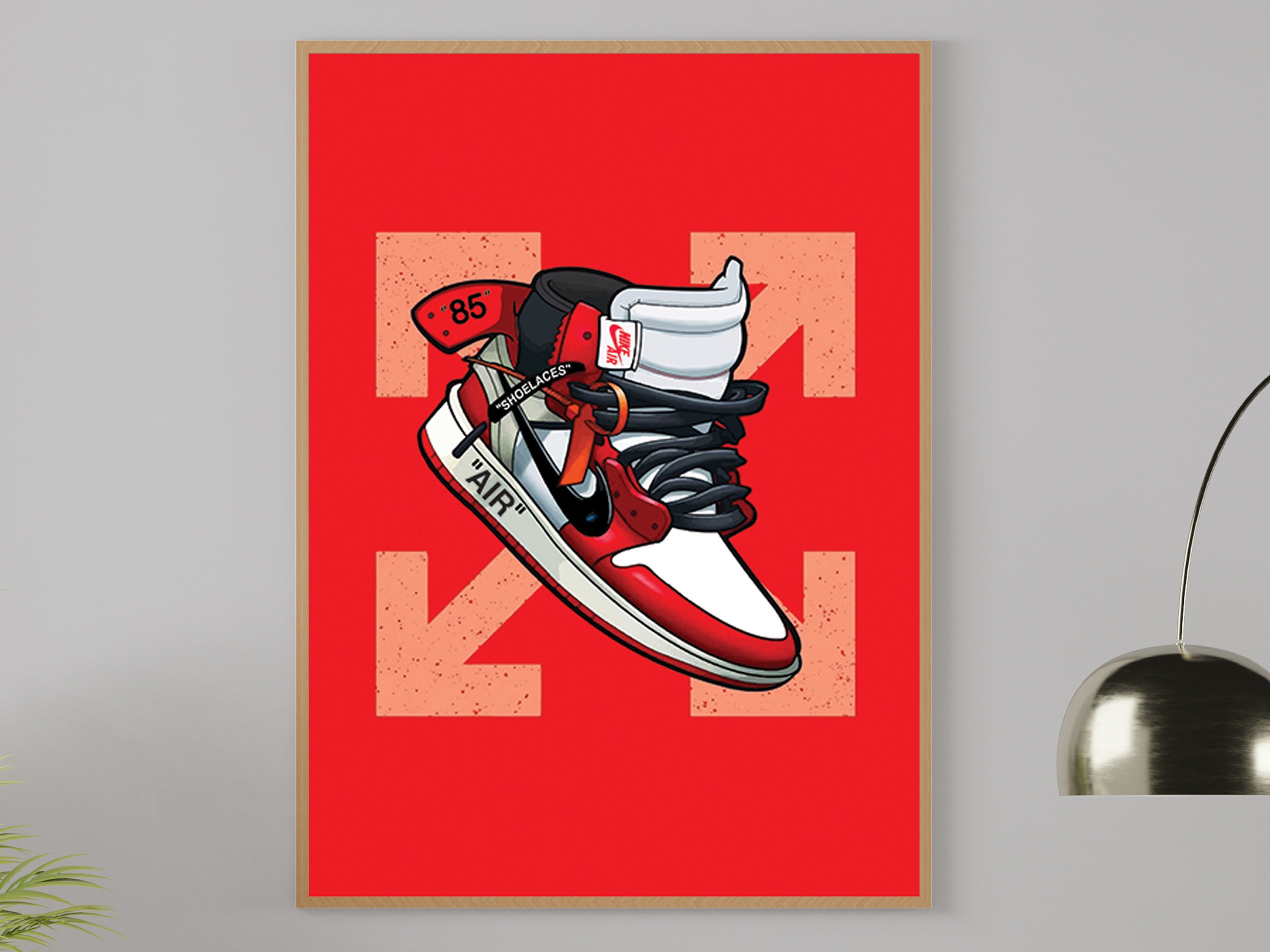 Off white jordan 1 wallpaper online