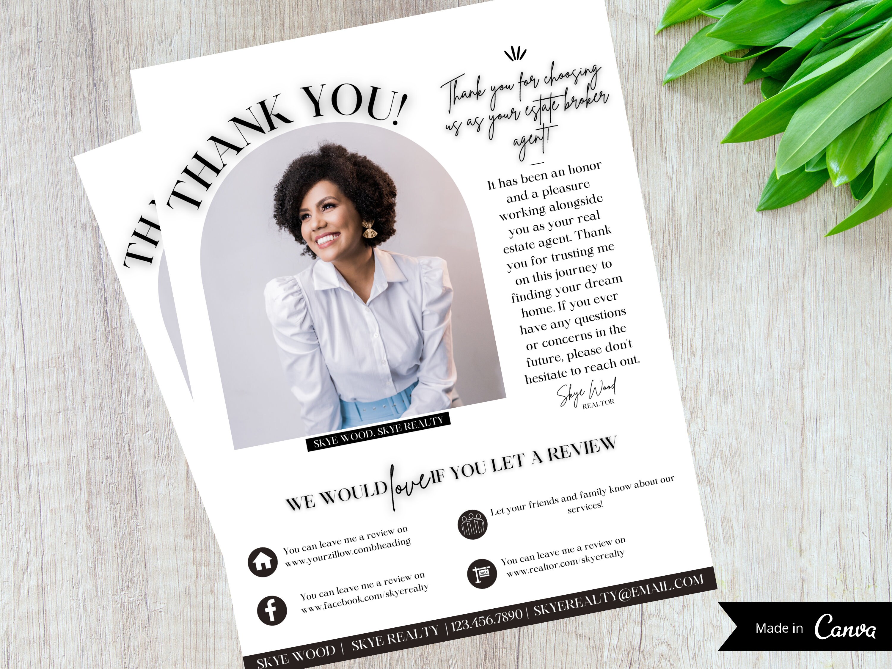 Review Request Realtor Review Request Client Review Etsy