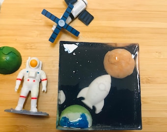 Tierra a Marte (espacio)Jabones hechos a mano