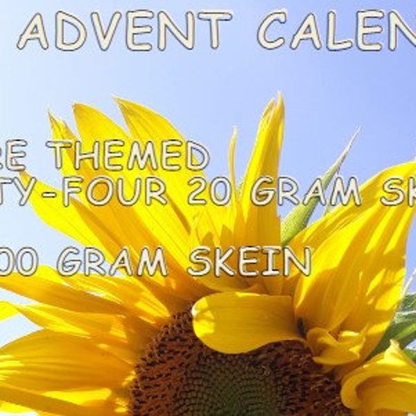 Yarn Advent Calendar Etsy