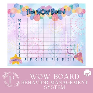 WOW BOARD Classroom Behavior Management System