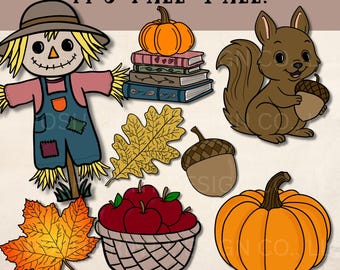 Fall Clip Art | It's Fall Y'all Clip Art| Autumn Clip Art| Commercial Use PNGs