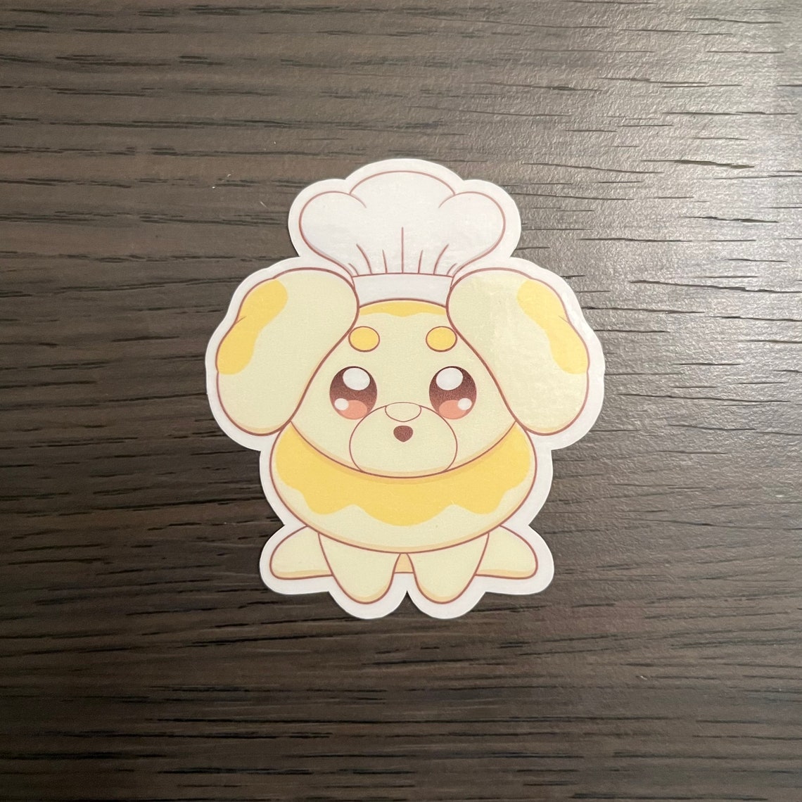 Cute Chef Fidough Pokemon Holographic Die cut Sticker Etsy cute-chef-fidough-pokemon-holographic-die-cut-sticker-etsy