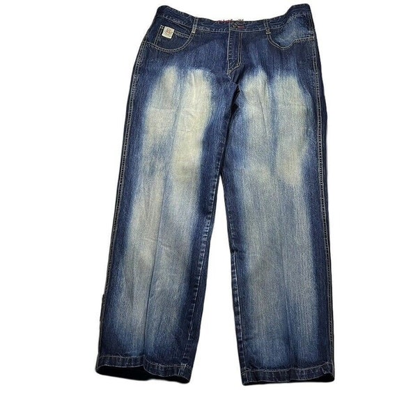 ECKO UNLTD. Denim Foundry Jeans Vintage Cargo 100… - image 3
