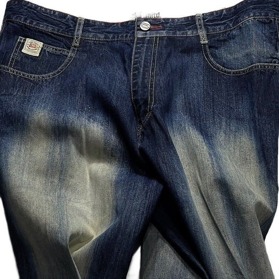 ECKO UNLTD. Denim Foundry Jeans Vintage Cargo 100… - image 8