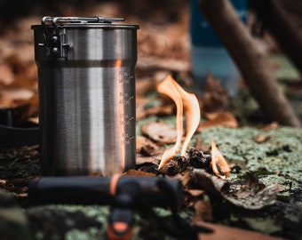 Altoid Tin Fire Piston Kit Camping Hunting –
