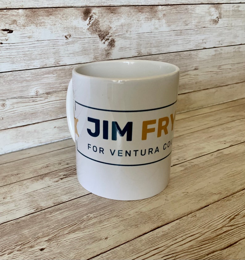 Ceramic jim Fryhoff for Ventura County Sheriff 11oz Coffee | Etsy