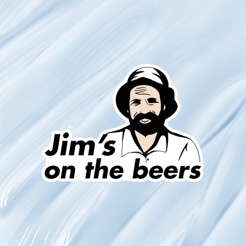 Jims Zinger Boxes Vinyl Sticker Decal Aussie Funny Meme Bogan Etsy