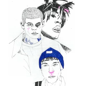 Sadboys Printable Digital Art