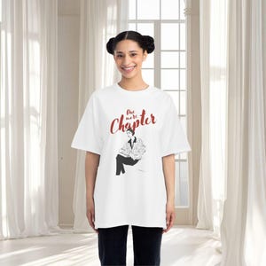 One More Chapter Oversized Beefy-T® Short-Sleeve T-Shirt, Aesthetic Bookish T-Shirt, Booktok T-Shirt, Trendy T-Shirt, Gifts For Her