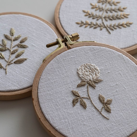 Embroidery Flowers, 5 Ways for Beginners