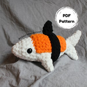 Sharkshimi the Sushi Shark Crochet Pattern PDF