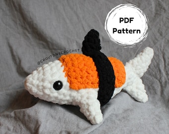 Sharkshimi the Sushi Shark Crochet Pattern PDF