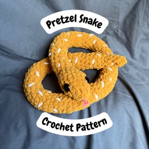 Pretzel Snake Crochet Pattern