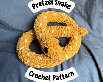 Pretzel Snake Crochet Pattern