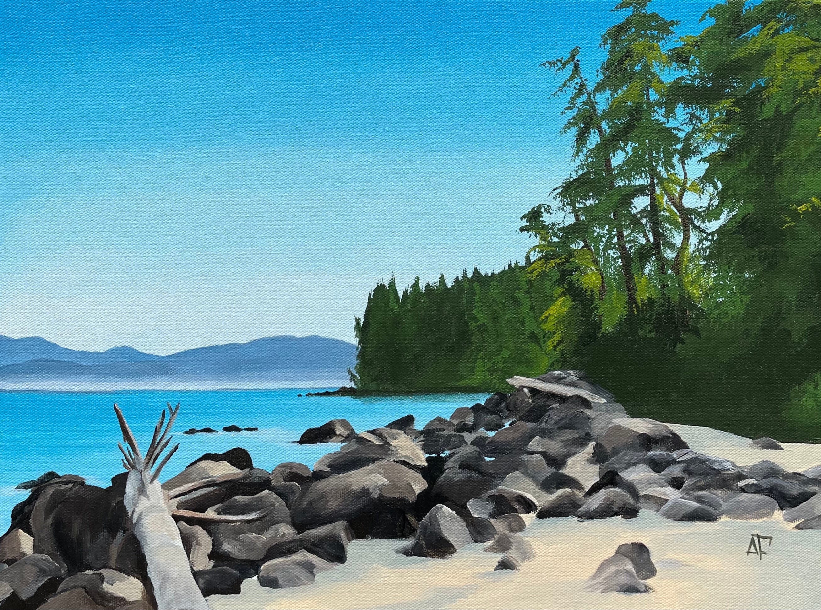 Franklin Carmichael Islands, Georgian Bay Group of Seven, Giclee Canvas 