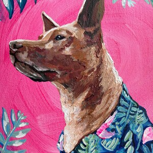 Custom Pet Portrait Paintings (Acrylic)- hand painted to order