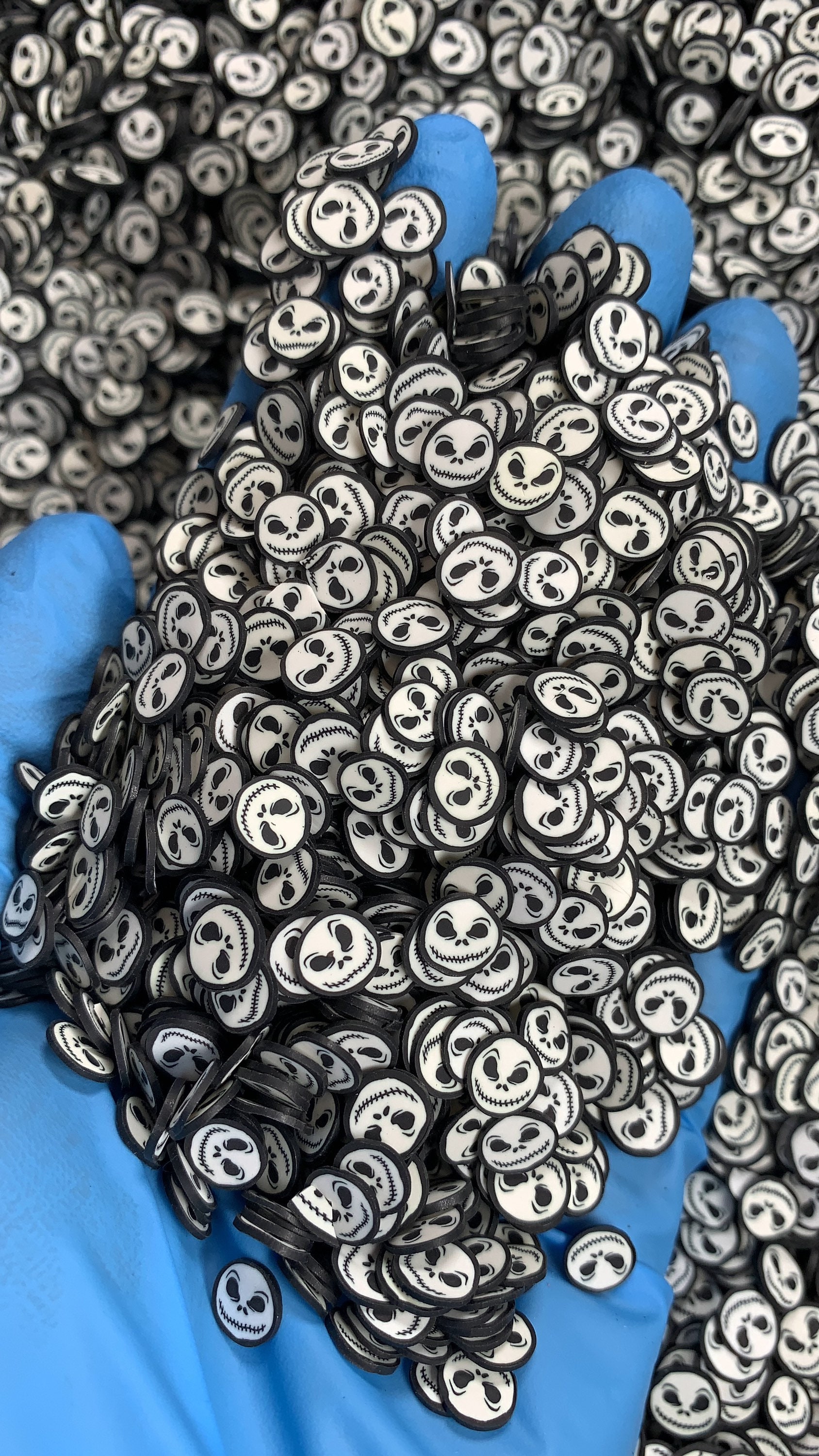 Jack Halloween Polymer Clay Slices | Halloween Creepy Slime Polymer C…