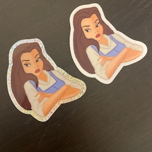 Princess Belle Sticker | Beauty and the Beast Sticker
