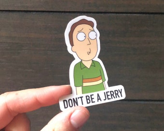 Jerry Rick and Morty - Etsy