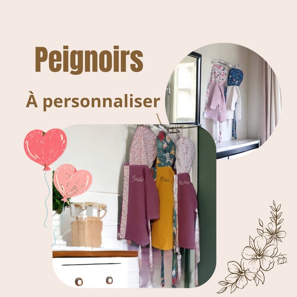 Créer ton peignoir personnalisé