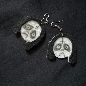 Metalhead earrings