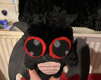 Draakknuffel, schattige drakenknuffel, drakenknuffel, zwarte draak