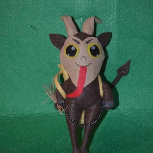 Krampus plushie, Krampus plush, Krampus plush toy, Krampus, Christmas, krampus