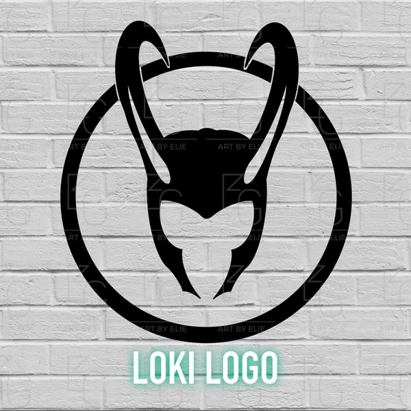 Loki Logo, Marvel, Avengers | svg, png, eps, dxf | Cricut Cut File | Silhouette | Instant Download