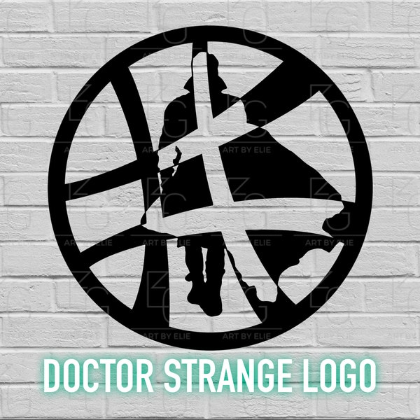 Doctor Strange Logo, Marvel, Avengers | svg, png, eps, dxf | Cricut Cut File | Silhouette | Instant Download