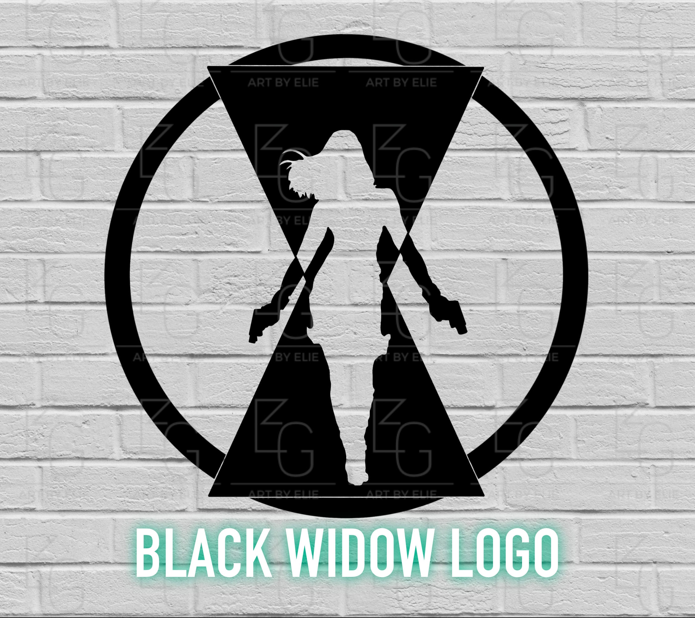 Black Widow Logo Marvel Avengers Svg Png Eps Dxf - Etsy