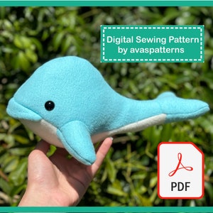 Whale Buddy Sewing Pattern Digital PDF
