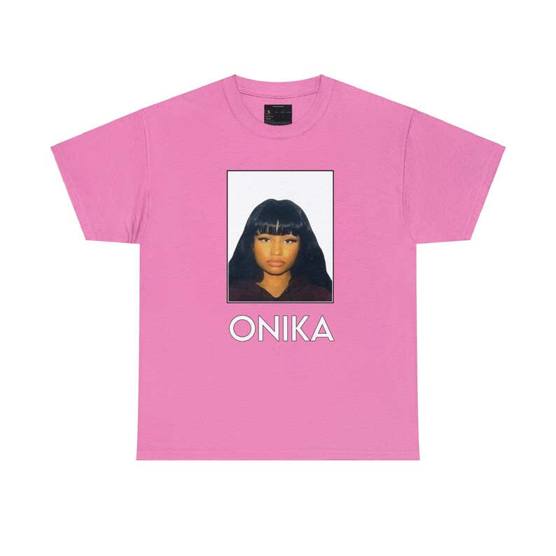 Nicki Minaj Shirt Onika Face Card T Shirt Nicki Minaj Shirt Etsy